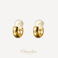 Twisted Hoop Clip On Earrings – Minimal Gold No Piercing Earrings