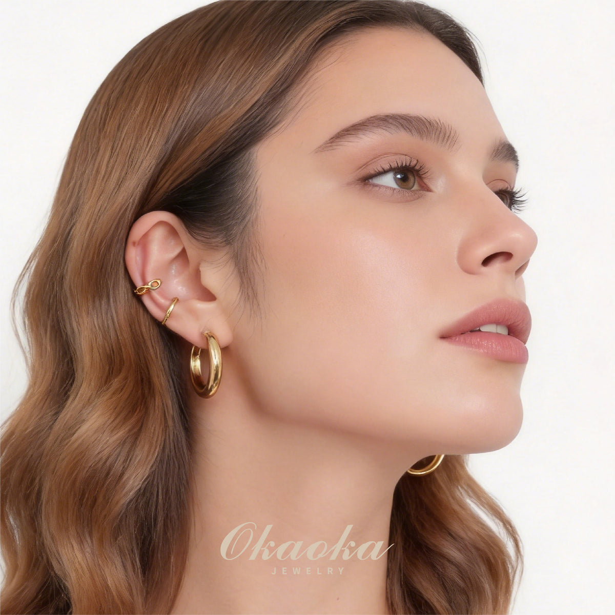 Essential Smooth Gold Ear Cuff | Minimalist Daily Jewelry