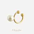 Elegant Pearl Ear Cuff - Gold Plated | Minimalist Statement Jewelry