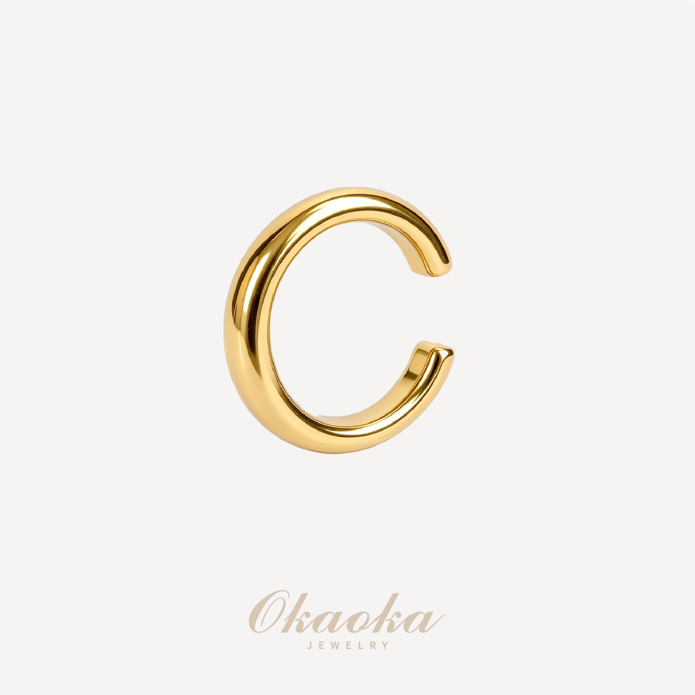 Essential Smooth Gold Ear Cuff | Minimalist Daily Jewelry